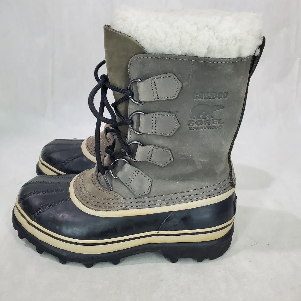 SOREL Caribou Boots Winter Outdoor Snow Waterproof